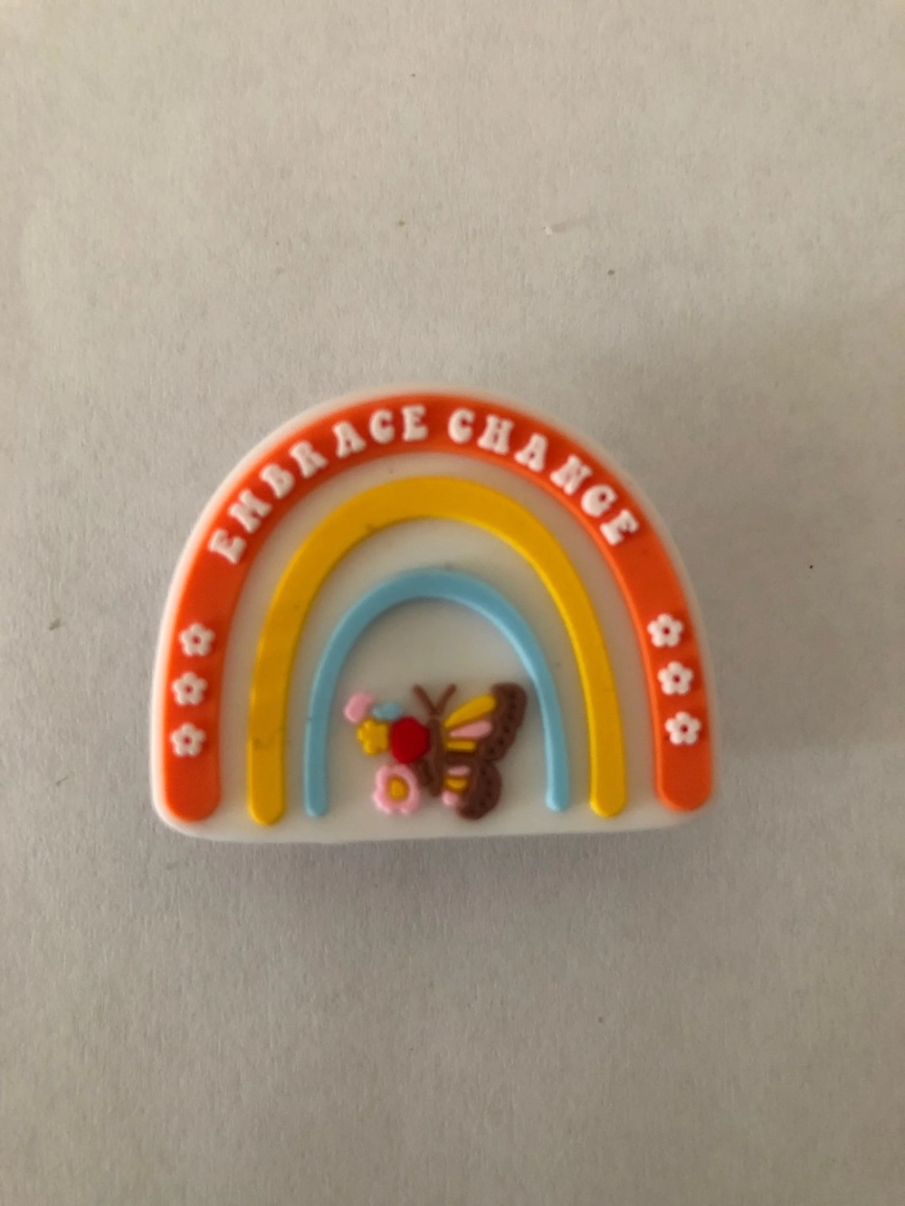 Embrace change shoe charm
SKU672